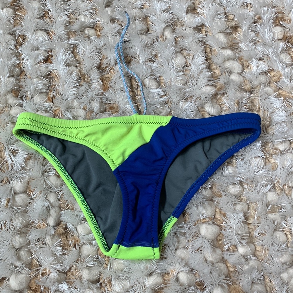 Jolyn, Europe style color, block, bikini bottom